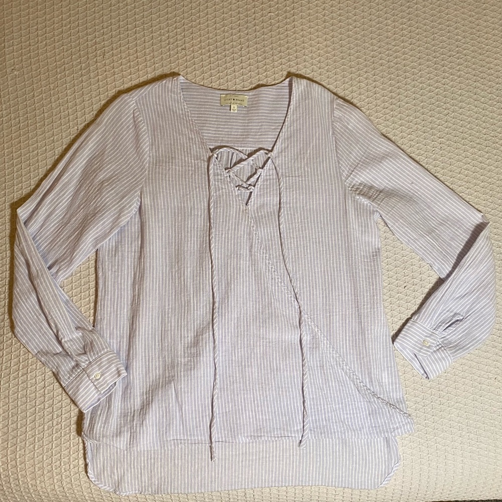 Lucky Brand Striped Blouse